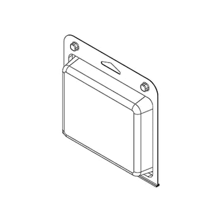 Thermoform-CLAMSHELL-#801-5.625-6.000-3.875-4.875-1.000-0.015-CLEAR, 350PK